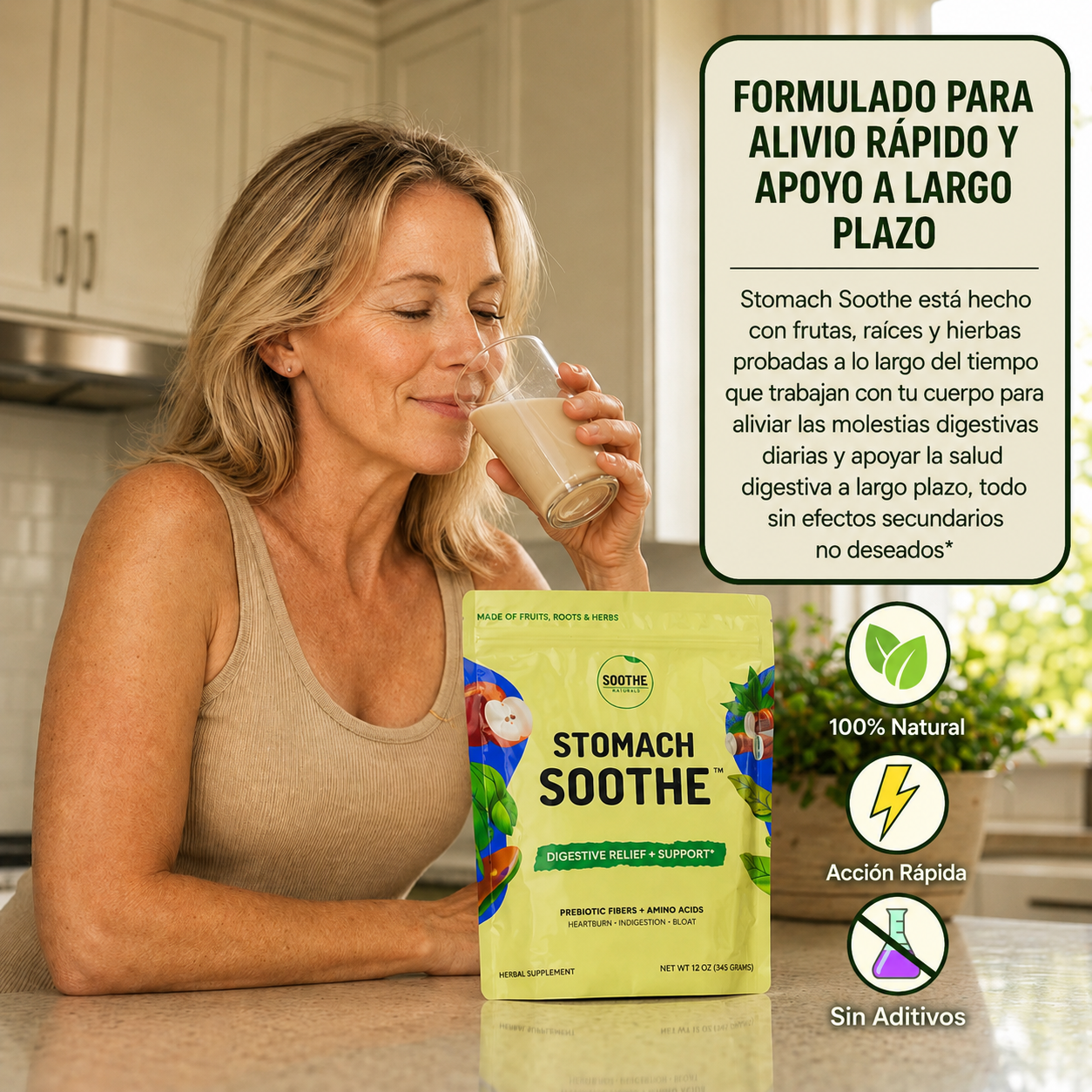Probiótico para Alivio Estomacal